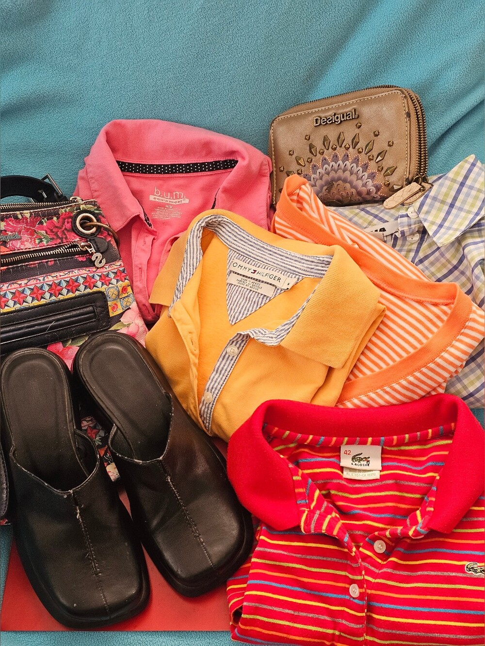 ❗️ CAPSULE LOOK COLLECTION. Desigual , Trial Mules , Multicolor Tops ❗️